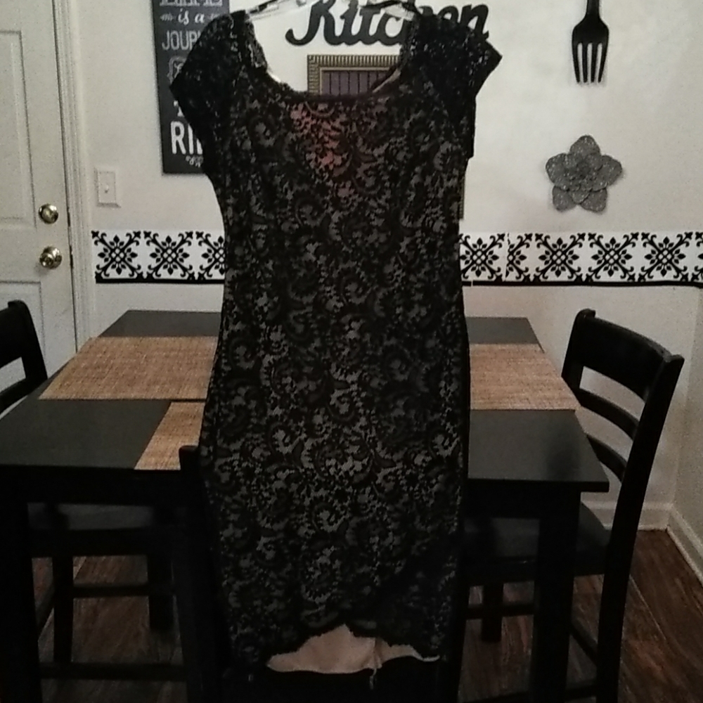 Black party dress